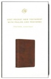 ESV Vest Pocket New Testament, Psalms & Proverbs, Olive TruTone